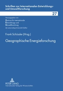 Title: Geographische Energieforschung