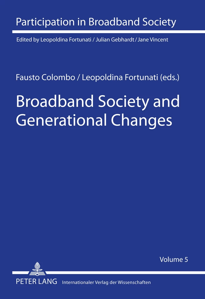 Title: Broadband Society and Generational Changes