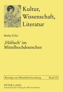 Title: ‘Höfisch’ im Mittelhochdeutschen