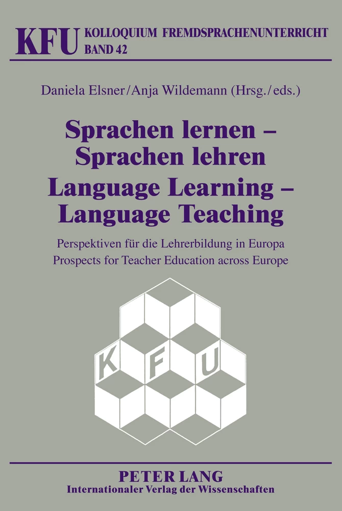 Titel: Sprachen lernen – Sprachen lehren- Language Learning – Language Teaching