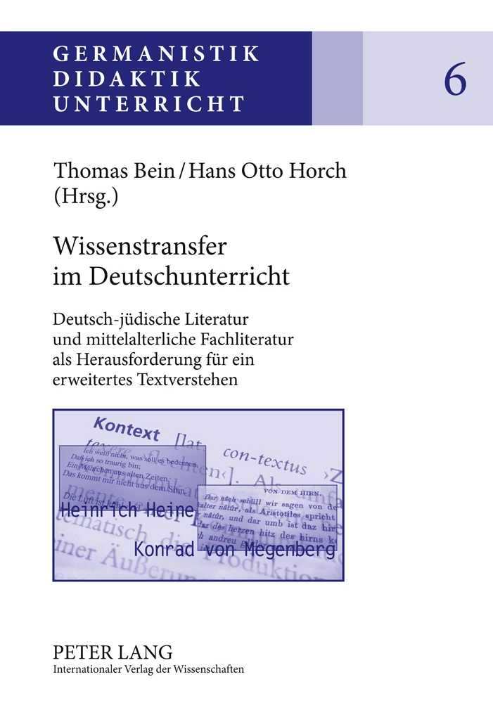 Titel: Wissenstransfer im Deutschunterricht