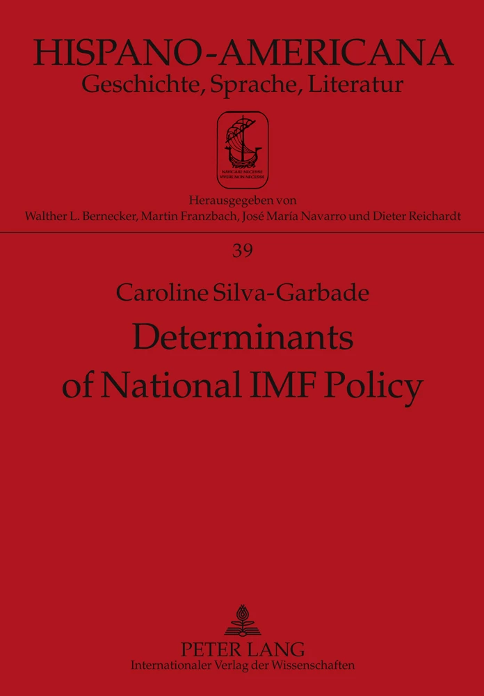 Title: Determinants of National IMF Policy
