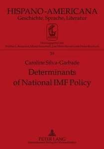 Title: Determinants of National IMF Policy
