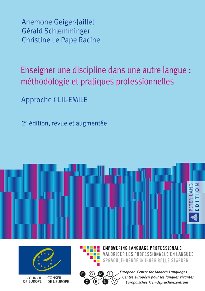 Enseigner Une Discipline Dans Une Autre Langue Methodologie Et Pratiques Professionnelles Peter Lang Verlag