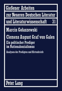 Title: Clemens August Graf von Galen