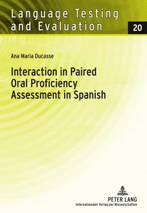 Title: Interaction in Paired Oral Proficiency Assessment in Spanish