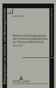 Title: Personalbibliographie der Forschungsliteratur zu Thomas Bernhard