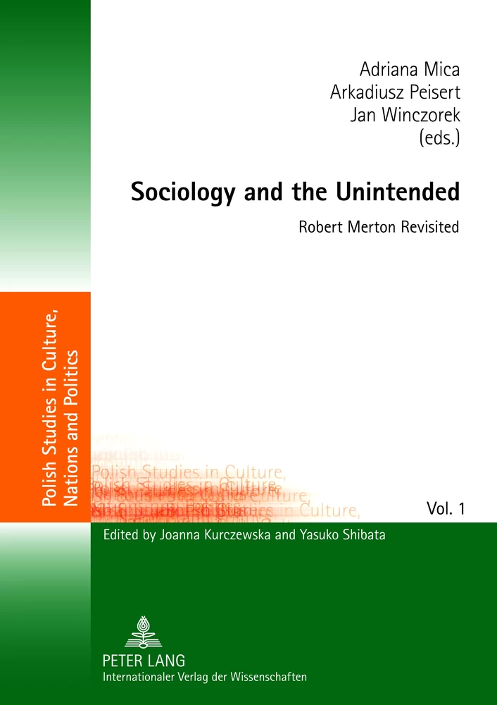 Title: Sociology and the Unintended