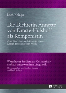 Title: Die Dichterin Annette von Droste-Hülshoff als Komponistin