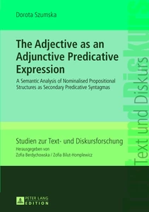 Title: The Adjective as an Adjunctive Predicative Expression