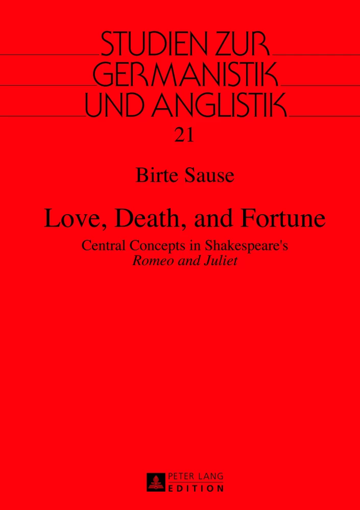 Love Death And Fortune Peter Lang Verlag