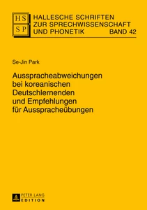 Title: Ausspracheabweichungen bei koreanischen Deutschlernenden und Empfehlungen für Ausspracheübungen