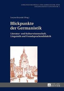 Title: Blickpunkte der Germanistik