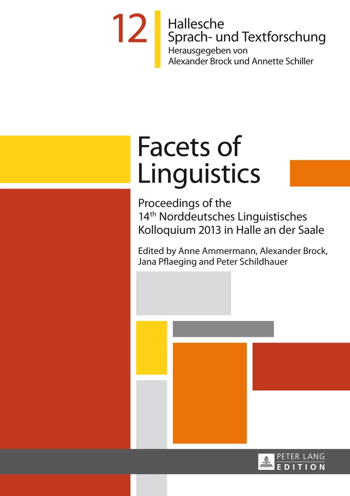 Title: Facets of Linguistics