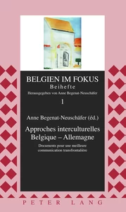 Title: Approches interculturelles Belgique – Allemagne