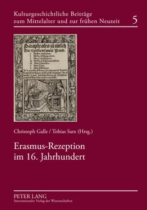 Title: Erasmus-Rezeption im 16. Jahrhundert