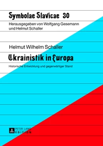 Title: Ukrainistik in Europa