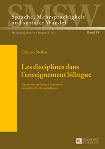 Title: Les disciplines dans l’enseignement bilingue