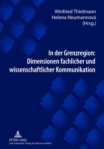 Title: In der Grenzregion: Dimensionen fachlicher und wissenschaftlicher Kommunikation