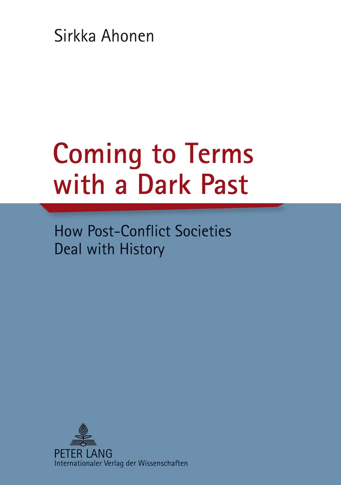 Title: Coming to Terms with a Dark Past