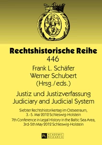 Title: Justiz und Justizverfassung- Judiciary and Judicial System