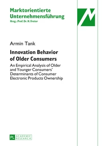 Title: Innovation Behavior of Older Consumers