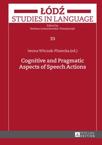 Title: Cognitive and Pragmatic Aspects of Speech Actions