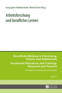 Title: Arbeitsforschung und berufliches Lernen