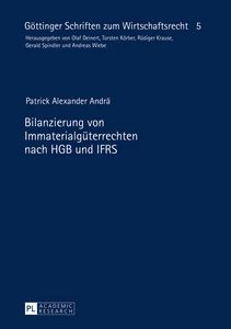 Title: Bilanzierung von Immaterialgüterrechten nach HGB und IFRS