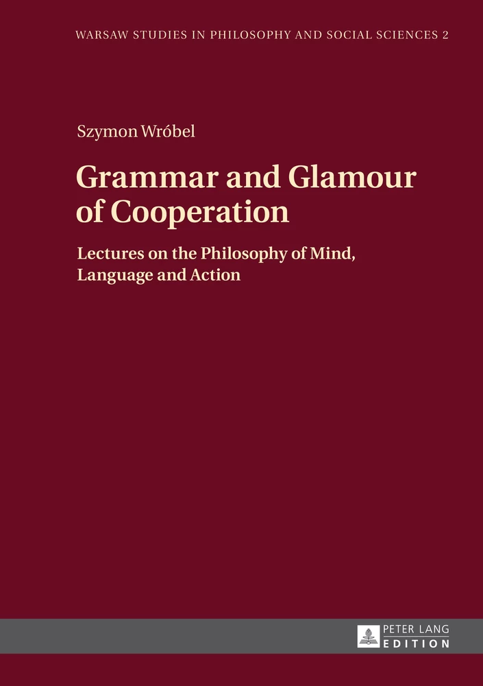 Grammar And Glamour Of Cooperation Peter Lang Verlag