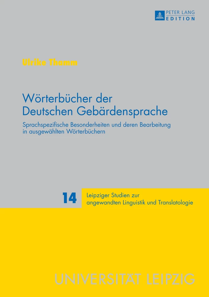 Titel: Wörterbücher der Deutschen Gebärdensprache