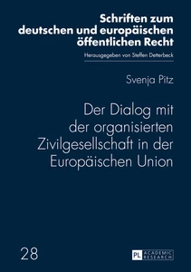 Title: Der Dialog mit der organisierten Zivilgesellschaft in der Europäischen Union