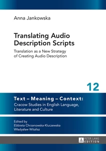 Title: Translating Audio Description Scripts