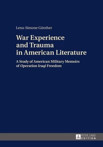 Title: War Experience and Trauma in American Literature