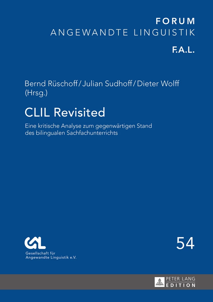 Titel: CLIL Revisited