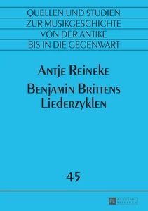 Title: Benjamin Brittens Liederzyklen