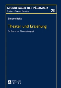 Title: Theater und Erziehung