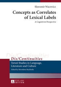 Title: Concepts as Correlates of Lexical Labels