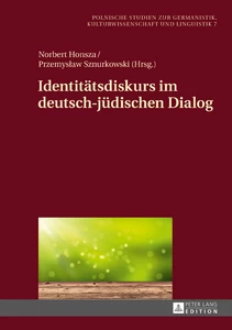 Title: Identitätsdiskurs im deutsch-jüdischen Dialog