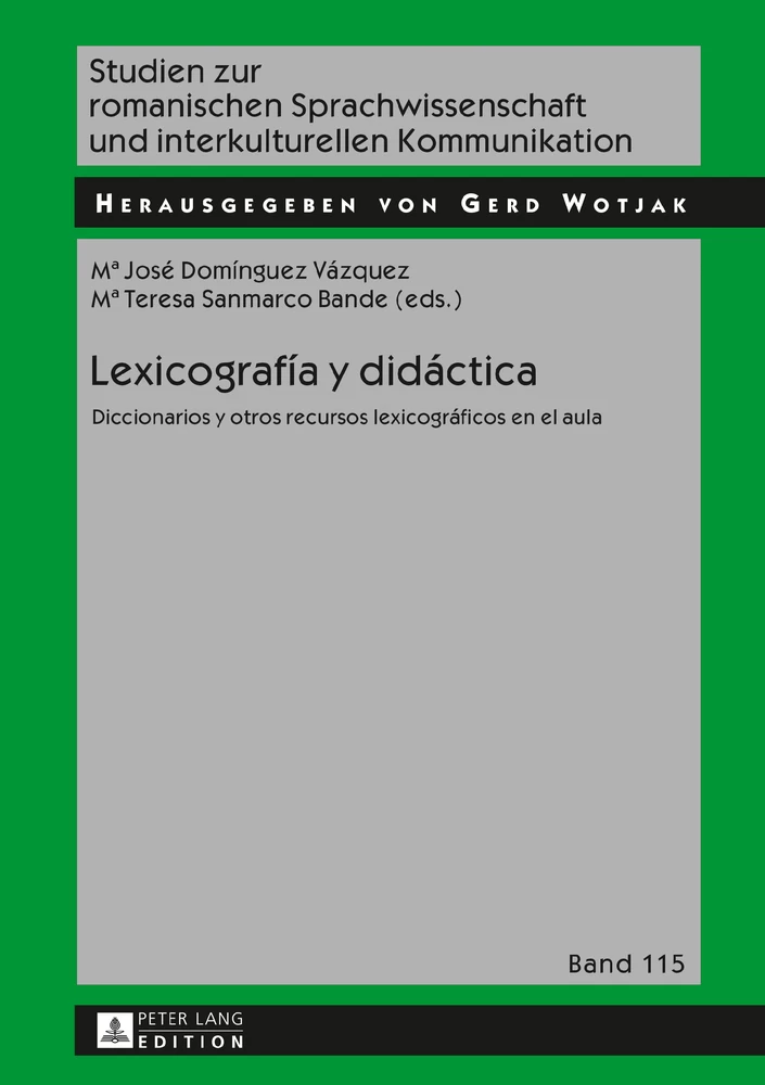 Title: Lexicografía y didáctica