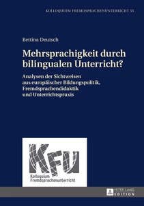 Title: Mehrsprachigkeit durch bilingualen Unterricht?