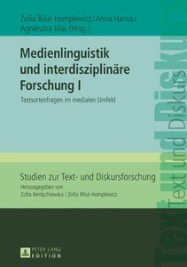 Title: Medienlinguistik und interdisziplinäre Forschung I