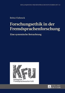 Title: Forschungsethik in der Fremdsprachenforschung