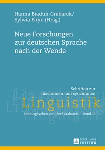 Title: Neue Forschungen zur deutschen Sprache nach der Wende
