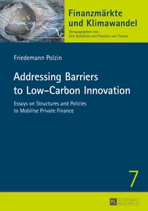 Title: Addressing Barriers to Low-Carbon Innovation