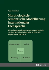 Title: Morphologisch-semantische Modellierung internationaler Fachsprache