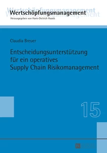 Title: Entscheidungsunterstützung für ein operatives Supply Chain Risikomanagement