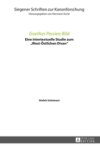 Title: Goethes Persien-Bild