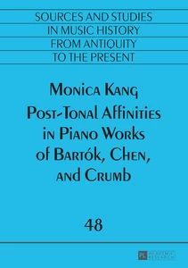 Title: Post-Tonal Affinities in Piano Works of Bartók, Chen, and Crumb