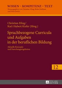 Title: Sprachbezogene Curricula und Aufgaben in der beruflichen Bildung